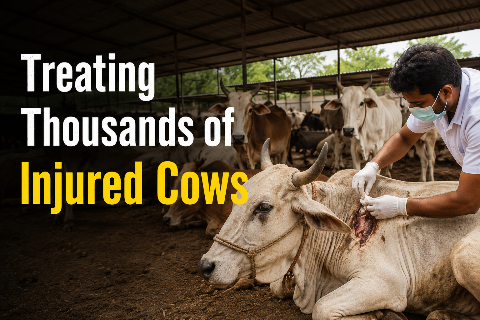 Treating Thousands of Injured Cows