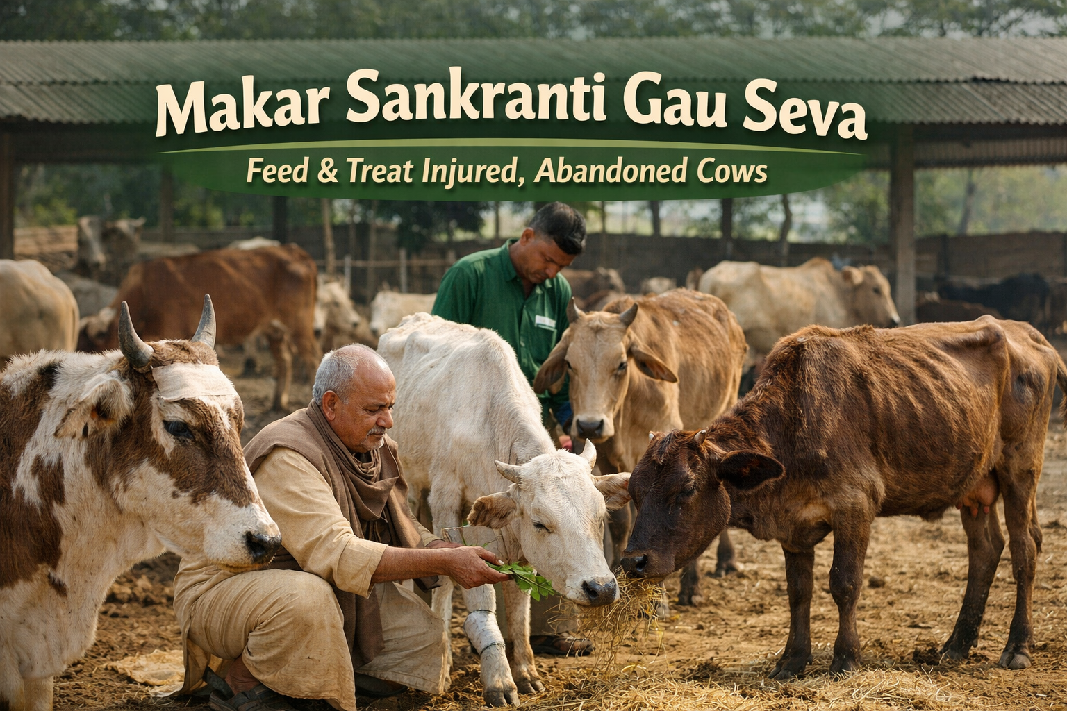 Makar Sankranti Gau Seva