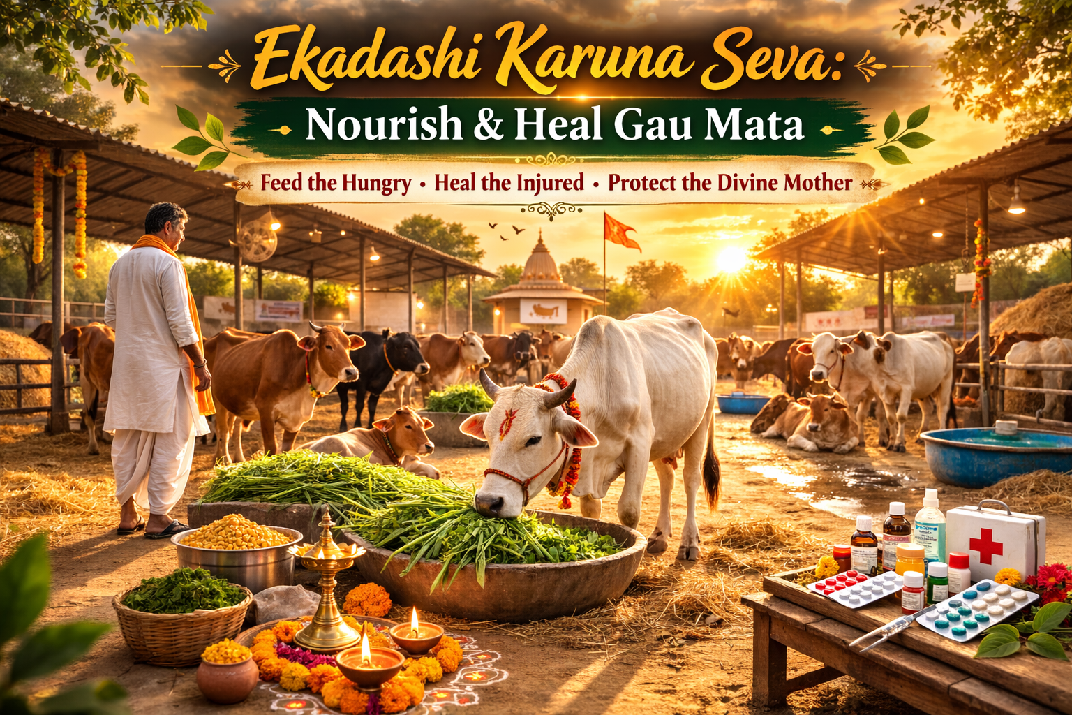 Ekadashi Gau Seva