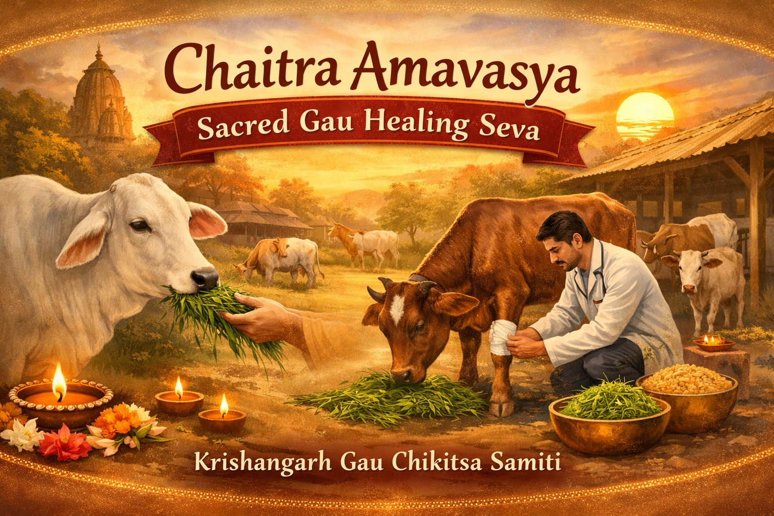 Chaitra Amavasya Sacred Gau Healing Seva