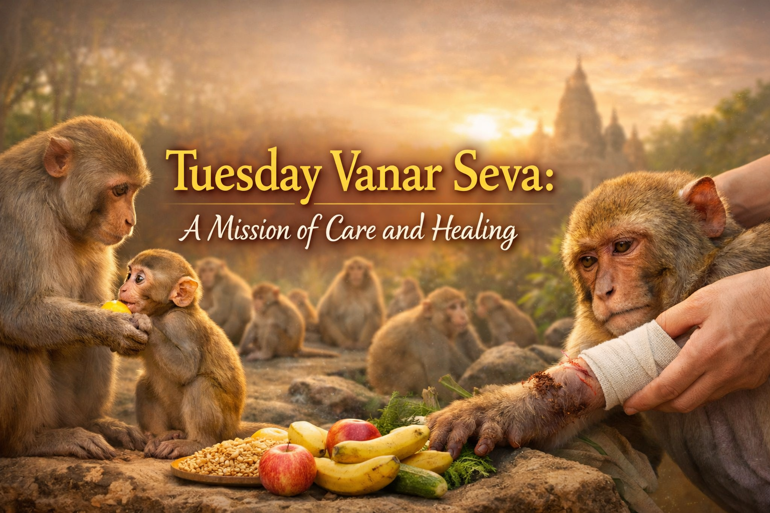 Tuesday Vanar Seva: A Mission of Care and Healing