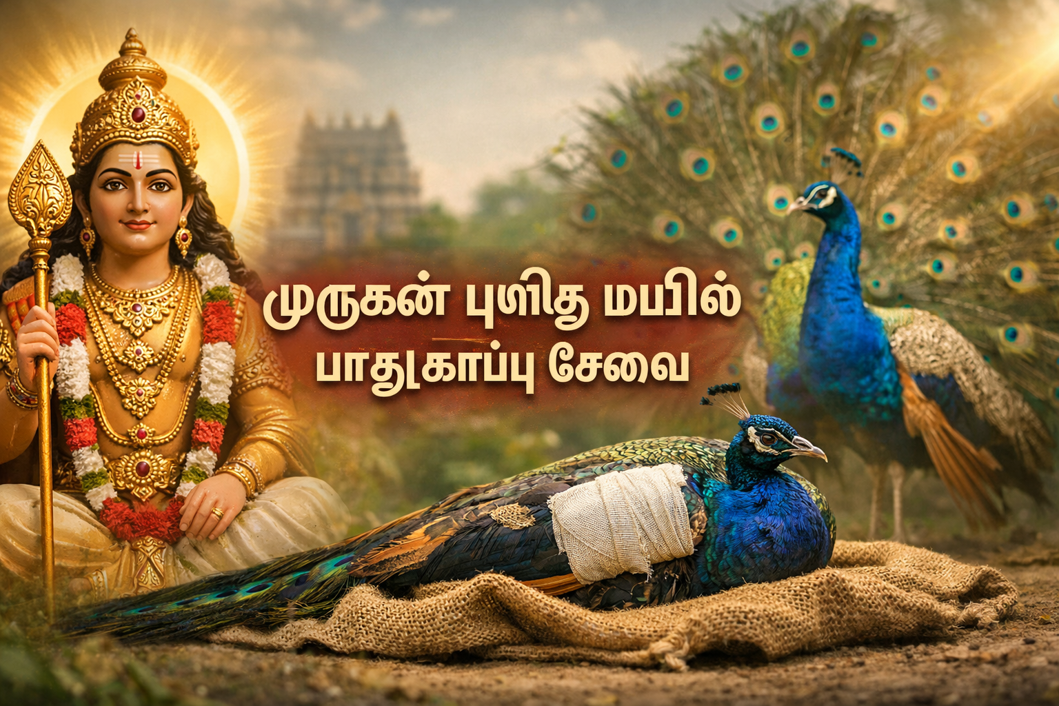 முருகன் புனித மயில் பாதுகாப்பு சேவை