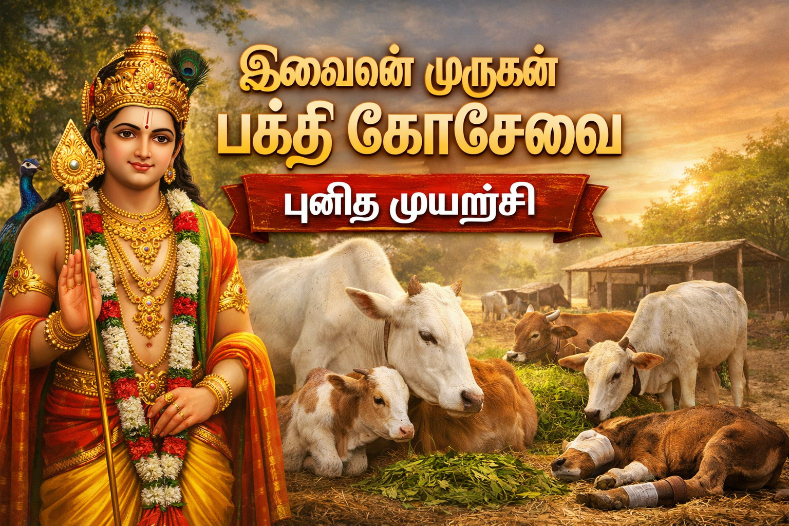 இறைவன் முருகன் பக்தி கோசேவை புனித முயற்சி