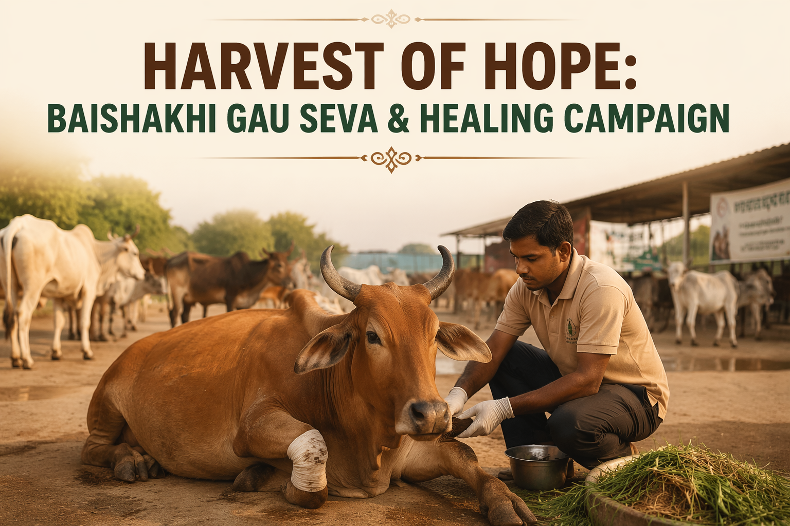 Harvest of Hope: Baishakhi Gau Seva and Healing