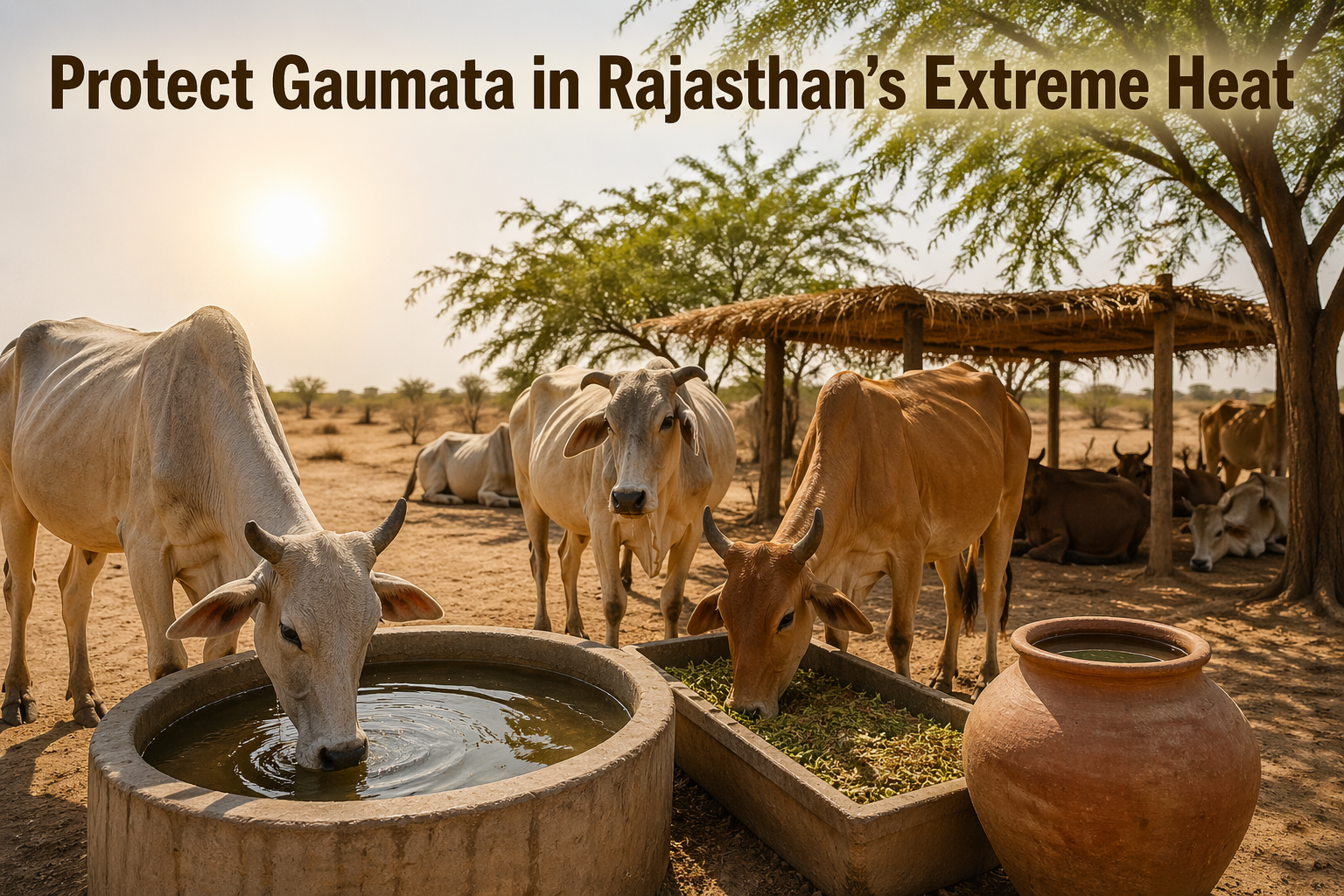 Protect Gaumata in Rajasthan’s Extreme Heat