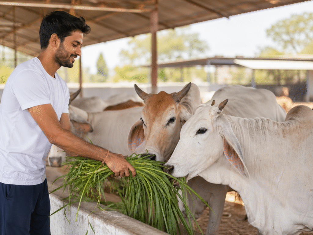 Feeding and Healing Helpless Animals