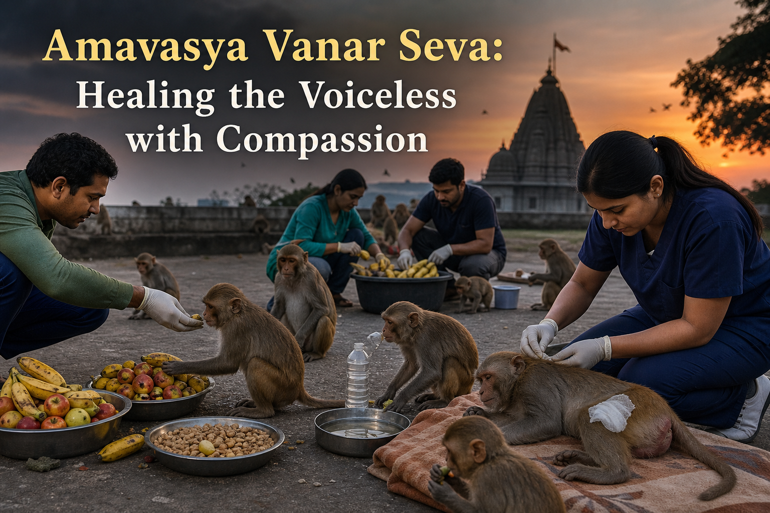 Amavasya Vanar Seva: Healing the Voiceless with Compassion