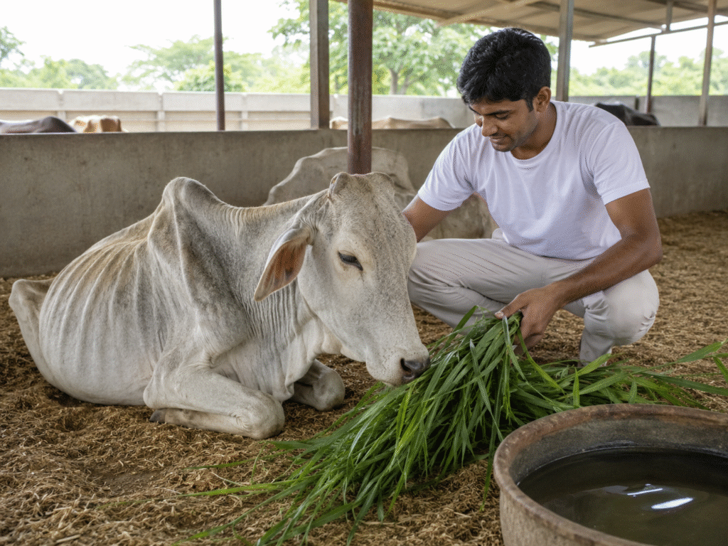 Nutrition and Treatment for Weak Cows