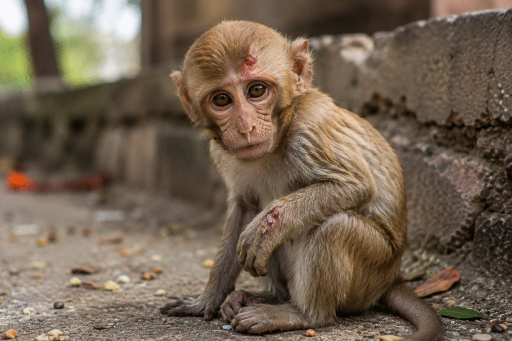Feeding Hungry Monkeys with Compassion