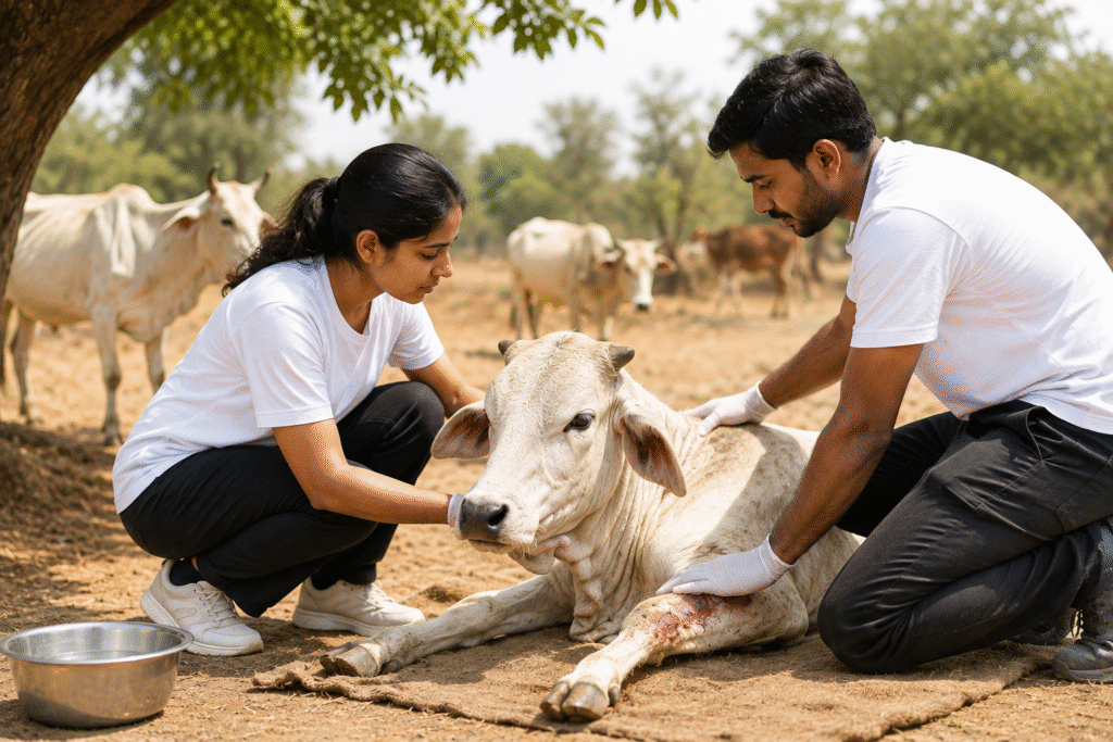 Animal Rescue and Treatment in Rajasthan