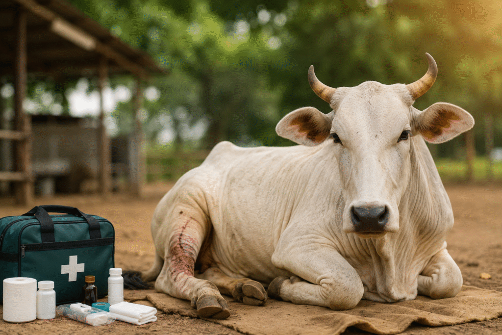 Emergency First Aid for Injured Cows